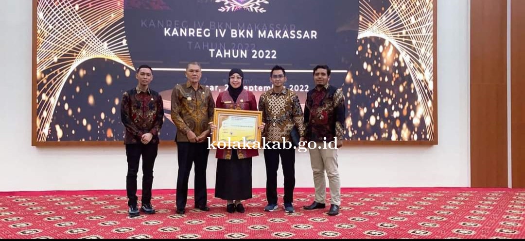 Kabupaten Kolaka Terima Penghargaan BKN Award